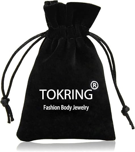 TOKRING 18G Clicker Nose Rings for Women 20G Opal Nose Studs Stainless Steel Hypoallergenic Septum Nostril Piercing Jewelry 4PCS - Image 8