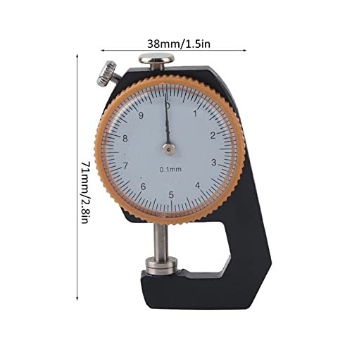 Medidor de Grosor Mecánico para Metal y Papel 0-10mm miniatura 4