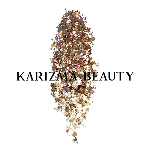 Karizma KAR-01 Rose Gold Glitter. 10G Chunky Face Glitter, Hair Glitter, Eye Glitter And Body Glitter thumb #1