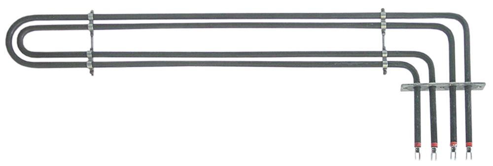 Fagor Heizkörper für Kombidämpfer HME-10-11, HMP-10-11, HMM-10-11, VPE-101 für Umluft 3000W 230V Länge 570mm Breite 100mm