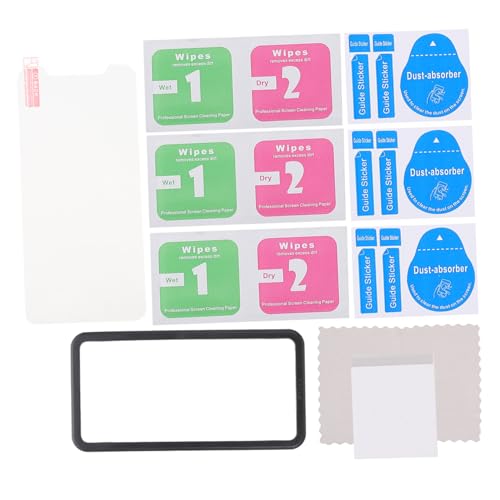 Gadpiparty 2 juegos Protector de Pantalla de Vidrio Templado para y Película Resistente y Transparente Unidades Alta Durabilidad y Protección contra Arañazos