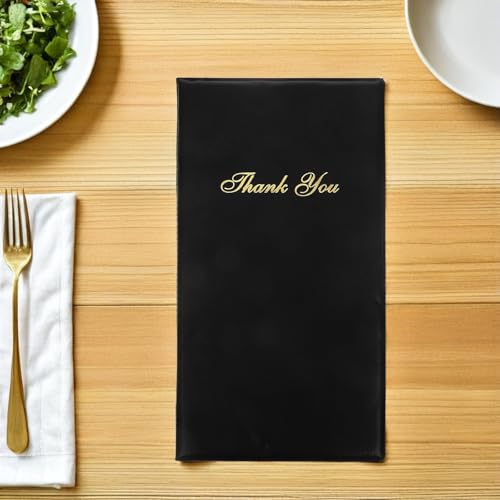 Set de carpetas portacuentas para hostelería y servicios de mesa, 4 uds 4
