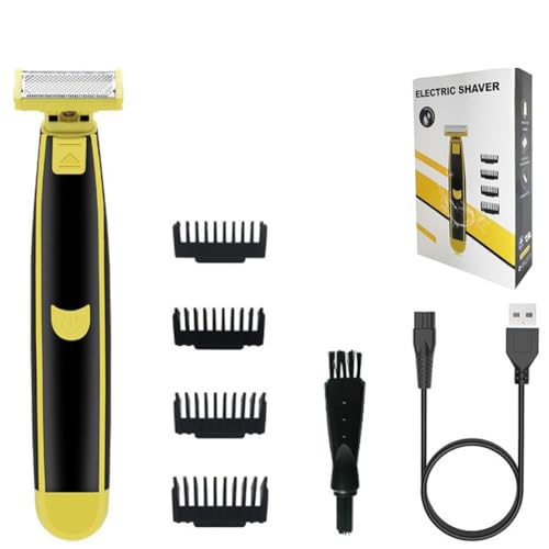 Rasoio Elettrico Uomo, Wet & Dry, Ergonomico