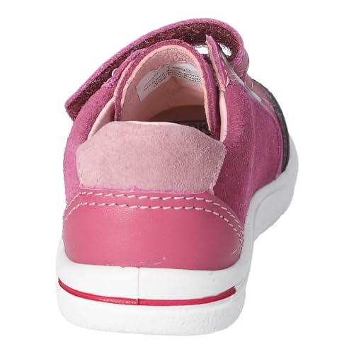 RICOSTA Pepino Jamie Fuchsia Kids Shoes, Suede Leather, Riptape Fastening, Medium Width3