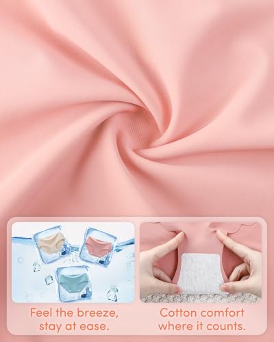 Adorel Teen Girls Seamless Underwear No Show Panties Tagless Pack of 63