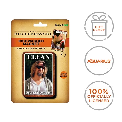 Imán para lavavajillas Big Lebowski de doble cara miniatura 7