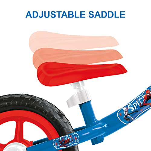 mondo-28501-Spider-Man-Spiderman-draisienne-velo-Enfant-28501-Blue-Regolable