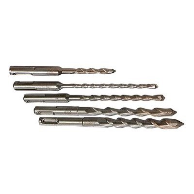 5-Piece Carbide SDS Plus Hammer Bit Set