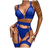 Women's Sexy See Through Lingerie Sets Sheer Mesh Naughty Fishnet Bra Babydoll Chemise Nightwear