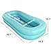 Medical Inflatable Bathtub for Elderly & Disabled, Portable Bedside Bath Tub with Electric Air Pump, Full-Body Wash Basin for Bedridden Patients, Easy-Clean Inflatable Shower Bath for Home Care