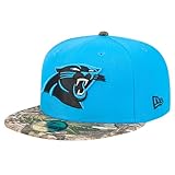 New Era Men's Blue Carolina Panthers Active Two-Tone Camo 59FIFTY Fitted Hat