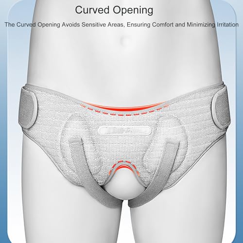 Faja lumbar para hernia inguinal ajustable tamaño grande miniatura 3