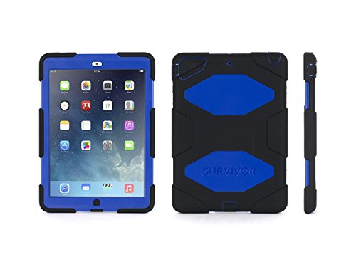 Griffin Survivor   Funda para Apple iPad Air, negro/azul