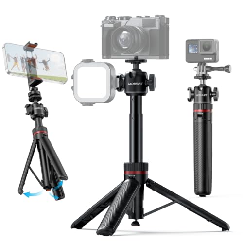 Image of Mobilife Small Camera Tripod Multifunctional Vlog 2 in 1 Tripod Stand