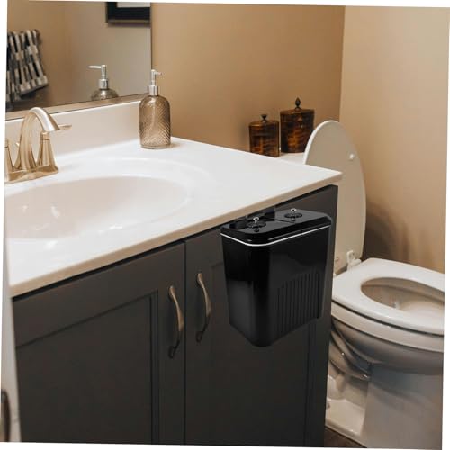Caneca de basura de cocina montada en pared, doble compartimento 9L miniatura 5
