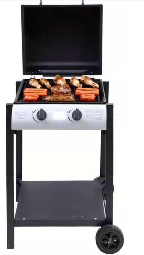 Churrasqueira a Gás com 2 Queimadores Aço, Karson