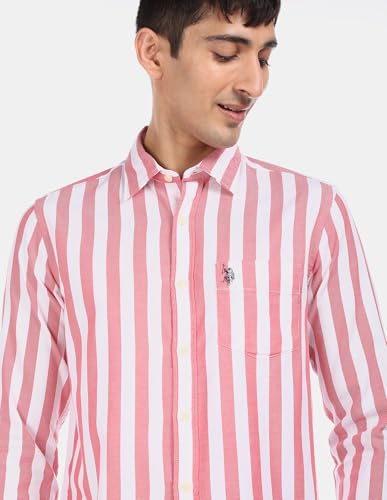 Image of U.S. POLO ASSN. Men's Cotton Regular Casual Shirt