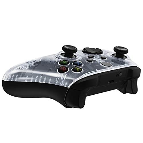 Image of MODDEDZONE Custom Wireless UNMODDED Controller for Xbox One S /X and PC - Exclusive and Unique Designs - The Perfect Gaming Gift for Enthusiasts Clear Face