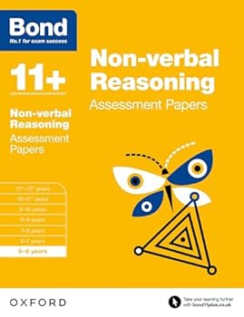 Paperback Bond 11+: Non-verbal Reasoning: Assessment Papers: 5-6 years Book