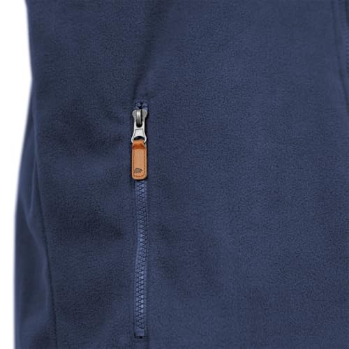 FORSBERG Vardir-Weste, Fleeceweste, Outdoor-Weste, Strickfleece, warm, funktional für Freizeit und Beruf, Farbe:navy, Größe:L