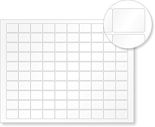 MyAssetTag Laser Printable Label | 11" x 8.5" SafeSeal Destructible Vinyl, Pack of 500, Made in USA