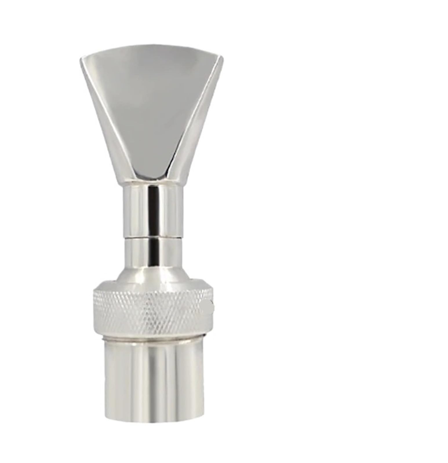 UALXPAO Fountain Nozzle 1/2" 3/4" 1" 1.5" 2" Duck Tail Fountain Nozzles Landscape Head Spray for Pond Swimming Pools(1 inch (SS))