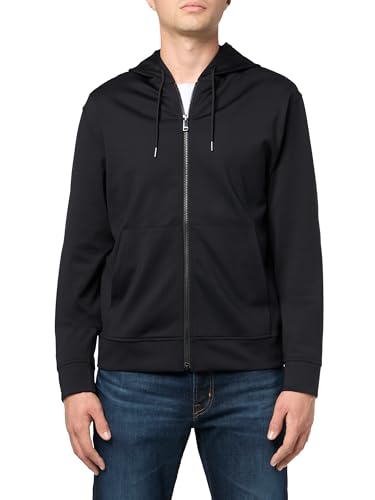 Theory Men's Hoodie Full Zip in Mod Scuba