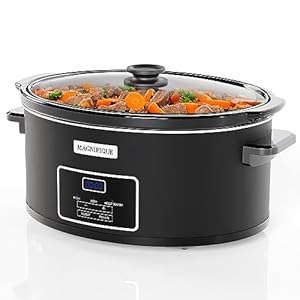 Magnifique8quartcasseroleslowcookerwithtimeranddigitalprogrammablesmallkitchenapplianceforfamilydinnersserves6peopleheatsettingskeepwarmlowandhigh Urban Country Home Decor Magnifique 8 quart casserole slow cooker with timer and digital programmable small kitchen appliance for family dinners serves 6 people heat settings keep warm low and high urban country home decor