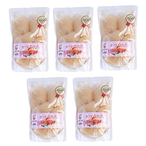 秋田県 鹿角市産 桃のコンポート 1袋(400g)5袋入り 桃 モモ もも コンポート お菓子 秋田県 秋田 あきた 鹿角市 鹿角 かづの 国産 グルメ ギフト スイーツ ランキング[レディースファーム]