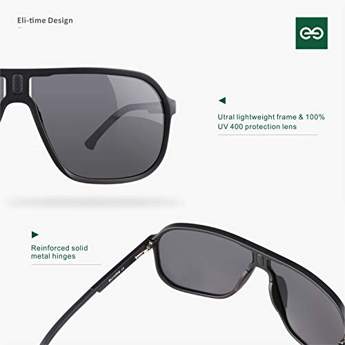 Eli-time Occhiali da sole polarizzati ultraleggeri...