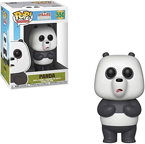 Funko - Pop Vinilo. We Bare Bears. Panda Figura Coleccionable, Multicolor (37772)