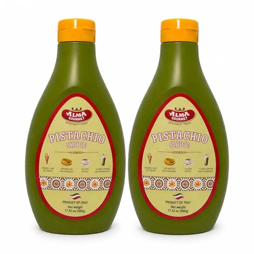 Alma Gourmet Sicilian Pistachio Sauce 17.6oz (500g) – Italian Pistachio