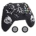 Produktbild BRHE Anti-Rutsch-Silikonhülle für Xbox One/Xbox One S Controller, Zubehör-Set für Microsoft Xbox 1 Gamepad Joystick mit 2 Daumengriff-Kappen (Rot, Blau, Schwarz) weiß weiß