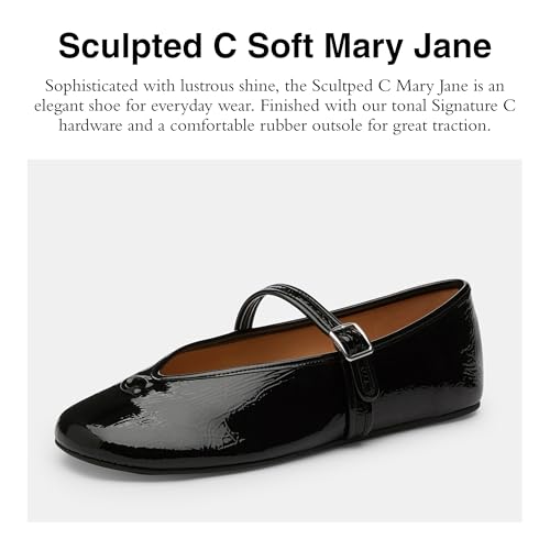 Coach Women's Sculpted C Soft Mary Jane Flat2