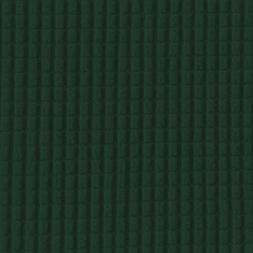 Image of Easy-Going Stretch Large Wingback Chair Sofa Slipcover Dark Green | 1-Piece Sofa Cover Furniture Protector Couch Soft with Elastic Bottom, Spandex Jacquard Fabric Small Checks