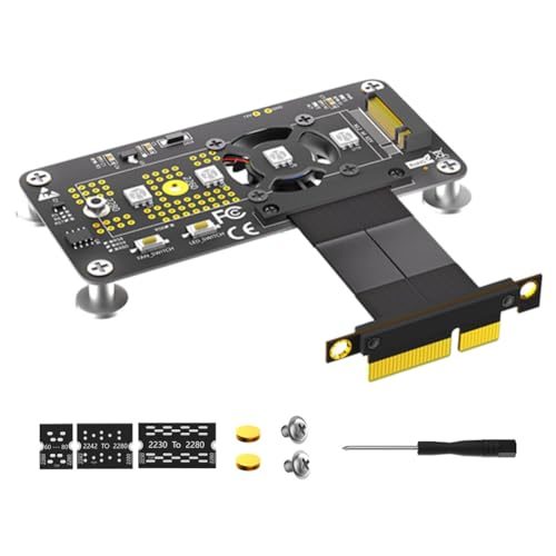 Avrpqiwy CU[ J[h M.2 M-Key NVME SSD  PCIe X4 P[uApt@ARGB LED CpbhtA2230-2280 NVME SSD A p