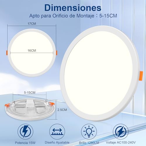 Opiniones de Plafones de techo . 23 plafones de techo marca ABUDA (2)