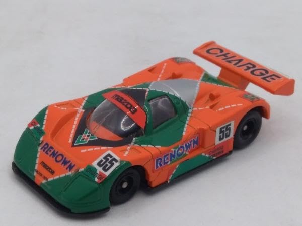 Amazon | 現状品 トミカ No.34 マツダ 787B 蛍光オレンジ×緑 黒シート