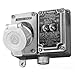 Appleton EFS250-2023GFI GFI Receptacle Box, 125V, 20 Amp, DE, Iron, 1/2" Hub