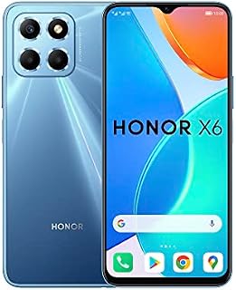 HONOR X6 Mobile Phone, 6.5 Inch Dual SIM Unlocked Smartphone, 50MP Triple Camera, 5000mAh, 4GB+64GB, Android 122 Year Warranty)