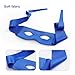 Furutonhe Halloween Costume Eye Mask Masquerade Hero Mask Cosplay Party Dress up Accessories Blue for Turtles