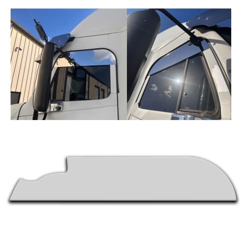 Floridas Finest Custom Works Freightliner Century Columbia Window Chops 6 Inch Set Stainless Steel, Aftermarket Replacement Part (Not OEM). Made in USA