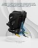 KidsZone Seggiolino Auto 0-36 kg Isofix i-Size, 40-150 cm - Seggiolino Auto Girevole 360 per Bambini Gruppo 0/1/2/3 - Top Tether, Reclinabile 5 posizioni, Regolabile in Altezza
