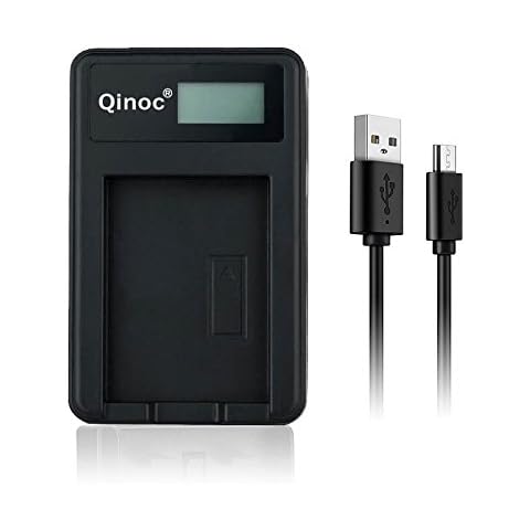 PowerVolt - Camera Battery USB Charger for Panasonic Lumix Digital Cameras - Smart Display For Accurate Battery Charge Status - Replacement for Panasonic Charger DE-A65, DE-A66 for DMW-BCG10E Battery Cover