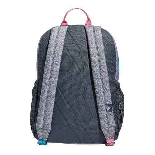 adidas Mochila Ready, Jersey cinza/sinal/azul ciano/rosa bliss, One Size, Mochila Pronta