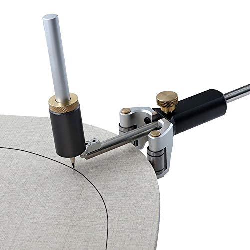 Szliyands Woodworking Linear Arc Dual-Purpose Scriber Ruler Parallel Line Drawing Tool Measuring Gauge Diy Multifunctional Woodworking Scribe Tools #TOP2