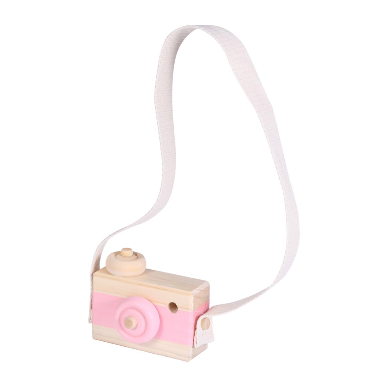 Hohopeti Handmade Wooden Camera Toy Room Decor Photo Props Boys and Girls Birthday and Girls Toy