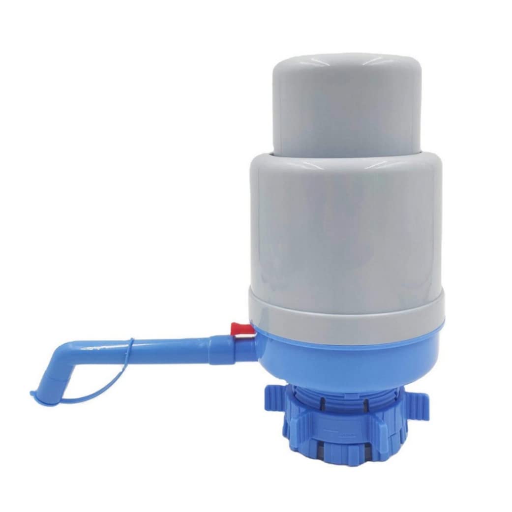 5 Gallon Water Dispenser No Drips Manual Pressure Relief Valve Drinking Bottle Press Pump Manual Water Pump Drinking for Gallon Bottle