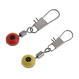 FUANA Kit de pêche de 157 pièces avec boîte de pêche, crochets, perles lumineuses, poids e...