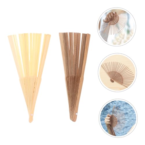 Marcos para abanicos artesanales de madera de alta calidad, base robusta para decoraciones DIY 8